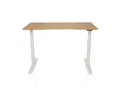Produktbild: hjh OFFICE Elektrisch höhenverstellbarer Schreibtisch STAND PRO R MDF Platte, Gestell aus Stahl