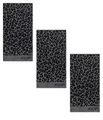 Produktbild: JOOP! Frottee Leo Gästetücher 1707-90 Graphit 30x50 cm nur im 3-er Pack