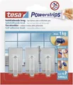 Produktbild: Tesa Powerstrips Haken Small Classic - Selbstklebender Wandhaken für Glas
