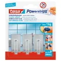 Produktbild: tesa Haken Powerstrips Small Classic co chrom 3St