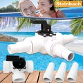 Produktbild: 3-Wegeventil Pool Schwimmbad Pumpe Schlauchanschluss Schlauchkupplung 60025