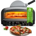 Produktbild: TurboTronic Pizzaofen 37cm große Pizza Stein 2200W Indoor/Outdoor Flammkuchen