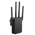 Produktbild: WLAN Verstärker, 2025 1200Mbit/s WLAN Repeater, 5G & 2.4G Dualband Ultraxtender WiFi Verstärker Signalverstärker mit 1 LAN Port, 1 WAN Port, WPS, Kompatibel Allen Routern