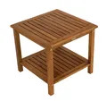 Produktbild: Beistelltisch Kaffeetisch Gartentisch Holztisch Tisch ST. VINCENT 50x50cm Holz