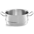 Produktbild: Fissler Original-Profi Collection/Edelstahl-Dämpfeinsatz (Ø 24 cm) Topf-Dampfeinsatz, Induktions-Dampfgarer gelocht - Induktion
