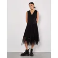 Produktbild: Apricot Midirock Tüllrock mit Perlen schwarz XS (34)