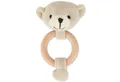 Produktbild: BIECO Greifspielzeug Bieco Greifling Baby Rassel Länge 14cm Bär Häkel Rassel mit Holzring