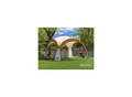 Produktbild: Swing&Harmonie LED Event Pavillon 3,6 x 3,6m DomeShelter Garten Pavillion inkl. Solarmodul Pavilion Designer Gartenzelt Camping Pavilon Partyzelt mit Beleuchtung - versch. Ausführungen