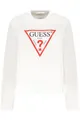Produktbild: GUESS JEANS Sweatshirt Weißes Damen Sweatshirt mit Logo-Druck und