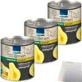 Produktbild: Edeka Williams-Christ-Birnen halbe Frucht gezuckert 3er Pack (3x820g Dose) + usy Block
