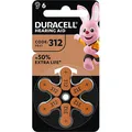Produktbild: DURACELL Knopfzellen 312 AC Zink-Luft 1,45 V, 6 St.
