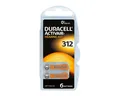 Produktbild: Duracell Knopfzelle, (1.4 V, 6 St), Hörgeräte-Batterien DA312 / PR41, 175 mAh