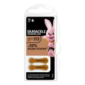 Produktbild: Duracell Easy Tab 312 (PR41) B6 Hörgerätebatterie, Blister 6