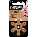 Produktbild: Duracell Hörgerätebatterie ZA 312 1.45 V 1 St. 160 mAh Zink-Luft