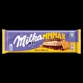 Produktbild: Milka Mmmax Czekolada Mleczna Z Herbatnikiem I Nadzieniem Kakaowym 300 G
