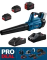 Produktbild: Bosch Professional Akku-Laubbläser GBL 18V-750 mit/ohne Akku Ladegerät Halterung