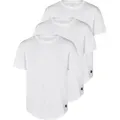 Produktbild: Jack & Jones Tshirt Herren lang geschnitten Set 100% Baumwolle Regular Fit JJENOA 3er Pack Regular Fit Pack 3 M