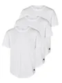 Produktbild: Jack & Jones T-Shirt Herren Basicshirt JJENOA 3er Pack Regular Fit (Vorteilspack, 3-tlg) Kurzarm Tee Shirt mit Rundhalsausschnitt aus 100% Baumwolle