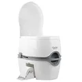 Produktbild: Thetford 92820 Porta Potti 565P Tragbare Toilette Qube, Weiß-Grau, 448 x 388 x 450 mm