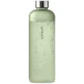 Produktbild: Vinsun Trinkflasche Tritan Wasserflasche 1,5l, Sportflasche Kohlensäure geeignet, BPA frei, Auslaufsicher, bruchsicher, geruchs- und geschmacksneutral grün 1500 ml | 29.5 cm