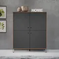 Produktbild: trendteam Highboard Schrank Sideboard Kommode - Wohnzimmer - Montez - 123x136x40