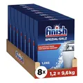 Produktbild: Finish Spezial-Salz – Spülmaschinensalz zum Schutz vor Kalkablagerungen und Wasserflecken – Multipack mit 8 x 1,2 kg