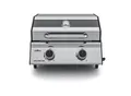 Produktbild: Grillfürst G201E 2-Brenner Gasgrill portabel v2 - Campinggrill / Balkongrill 50mbar