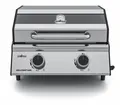 Produktbild: Grillfürst G201E 2-Brenner Balkongrill, bis 350°, geteilte Grillplatte, Tischgrill
