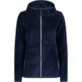 Produktbild: CMP Damen Highloft Hoodie Jacke (Größe S, blau)