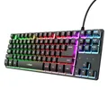 Produktbild: Trust GXT 833 Thado Tastatur mit TKL-Beleuchtung, Schwarz #2879130