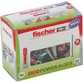 Produktbild: Universaldübel Duopower 6x30 s ld (50 Stk) - Fischer
