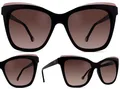Produktbild: Carolina Herrera Sonnenbrille Sunglasses Glasses Brille SHE791 09P2 Schwarz Bnwt