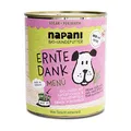 Produktbild: napani - Ernte Dank - Veganes Hundefutter nass, Bio Hundefutter mit Linsen & Haferflocken, Hunde Nassfutter, purinarm & schonend gegart, 12 x 400g