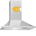 Produktbild: Bomann® Dunstabzugshaube | Wandhaube | 60 cm breit | Umluft- oder Abluftbetrieb | 3 Leistungsstufen | LED-Beleuchtung | Abluftleistung 338,6 m³/h | Luftaustritt: Ø 150 mm | 64 dB | 67 Watt | DU 652.1