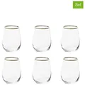 Produktbild: Trendy Kitchen by EXCÉLSA 6er-Set: Gläser in Transparent - 380 ml