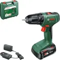Produktbild: Bosch EasyDrill 18V-38 0615A5008K Akku-Bohrschrauber 18 V 2.5 Ah Li-Ion inkl. Akku inkl (0615A5008K)