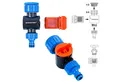 Produktbild: GRÜNTEK Schlauchadapter Leitungswasserfilter, Wasserfilter ideal für Garten und Regentonnen, (1-St), Edelstahl-Filter, für 1/2' und 3/4' Wasserhahn, Schnellanschluss