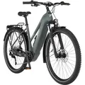 Produktbild: FISCHER E-Bike ATB TERRA 6.8I 711 45 ULTIMATE, Rahmenhöhe 45 cm, Akku 711 Wh, Mittelmotor, Kettenschlatung - Grün