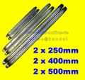 Produktbild: Satz Reifenmontierhebel Montierhebel Aufziehen Reifen 2x250 2x400 2x500mm - NEU