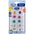 Produktbild: Alca® Micro 3 Sicherungen 5 - 25 A 10 St. Blister Auto 3-pin-sicherungen Micro3 10er Set Sortiment Flachsicherungen Motorrad Wohnwagen Beleuchtung