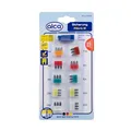 Produktbild: alca® Micro 3 Sicherungen 5-25 A; 10 St. Blister Auto 3-Pin-Sicherungen Micro3 10er Set Sortiment Flachsicherungen Motorrad Wohnwagen Beleuchtung