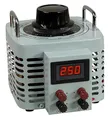 Produktbild: McPower Ringkern-Stelltrafo | V-4000 LED Anzeige | Regel-Trafo regelbar 0-250 Volt, 4A, 1.000 Watt Nicht galvanisch getrennt für Elektronik Werkstatt Hobby