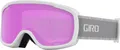 Produktbild: GIRO MOXIE Schneebrille 2025 white and grey chute/amber pink/yellow