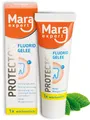 Produktbild: MARA EXPERT PROTECTOR - Fluorid Gelee 25 g hochdosiert - nur 1x wöchentlich - Kariesschutz - Minimalisiert - gegen schmerzempfindliche Zähne - Milder Minzgeschmack - Medizinprodukt