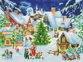Produktbild: Mitmachkalender - Diamond-Painting-Adventskalender: Zauberhaftes Winterdorf