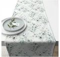 Produktbild: Ambiente® Tischläufer Eucalyptus all over (1-tlg, 1-teilig), Tischläufer Tischdecke ca.40x150cm Baumwolle