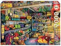 Produktbild: Educa 17128, Einkaufsladen, 2000 Teile Puzzle für Erwachsene und Kinder, Nostalgie, Bauernmarkt