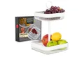 Produktbild: Moritz & Moritz Etagere Moritz & Moritz Moments Obstkorb Etagere Eckig weiß, Metall, (2-stöckig, 2-tlg), Obstkorb Etagere Weiß