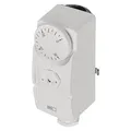 Produktbild: EMOS Anlegethermostat mit Drehknopf und Schraubenfeder, analoger Rohranlegethermostat für Heizung und Kühlung, Einstellbereich 0°C bis 90°C, 3,8 x 5,4 x 10,5 cm