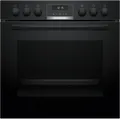 Produktbild: Bosch Einbau-Herd-Set HND616LS63 | Induktion | 60 cm | 71 l | 3D Heißluft | AutoPilot | Schwarz/Edelstahl, A+ (Spektrum: A+++ bis D)